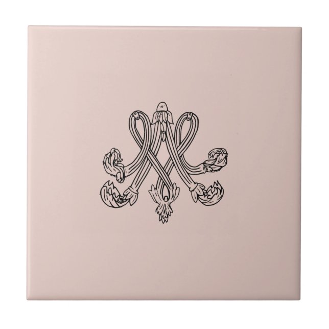 Marie Antoinette – Monogramm – Monogram initials (Frente)