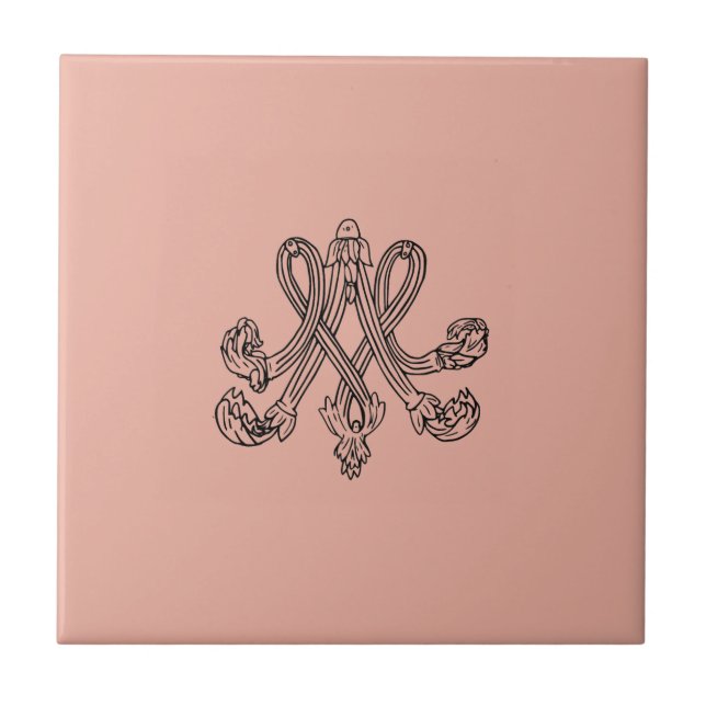 Marie Antoinette – Monogramm – Monogram initials (Frente)