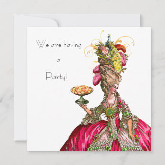 Marie Antoinette, pavão e bolo