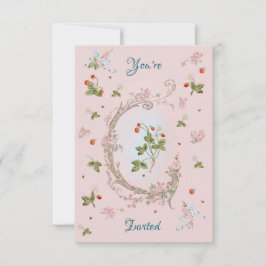 Marie Antoinette Petite Strawberry Pink Convite