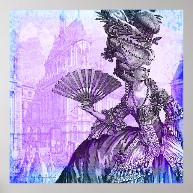 Marie Antoinette Purple Haze Lg Pôster (Frente)