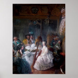 Marie Antoinette Queen France ~ Impressão / Poster