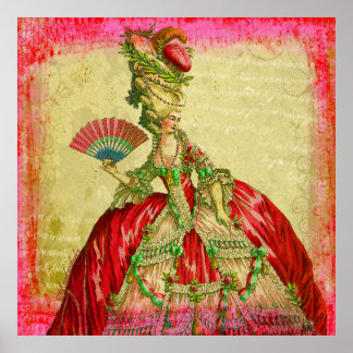 Marie Antoinette Versailles Collection Lg. Pôster