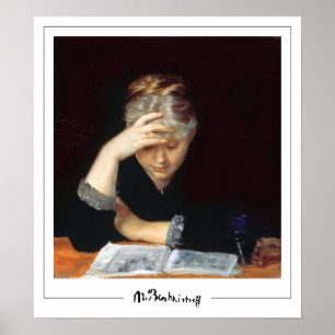 Marie Bashkirtseff Zedign Art Poster nº 22