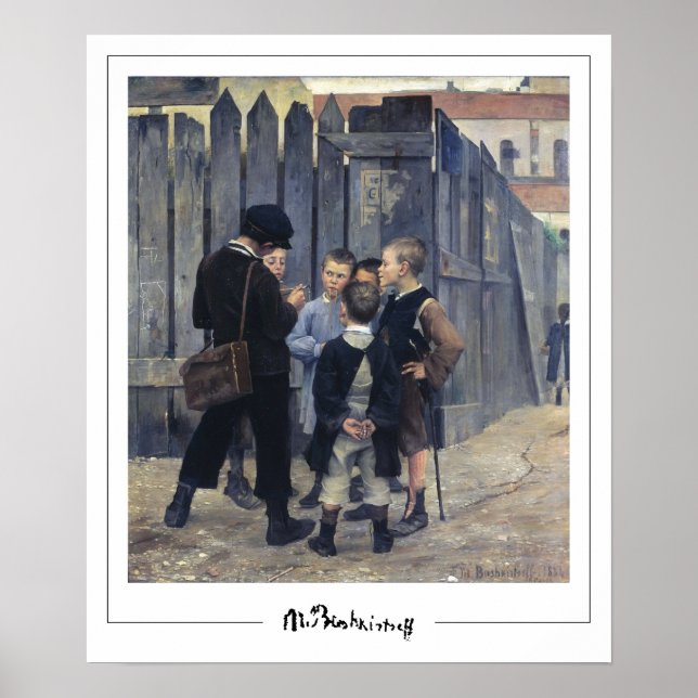 Marie Bashkirtseff Zedign Art Poster nº 5 (Frente)