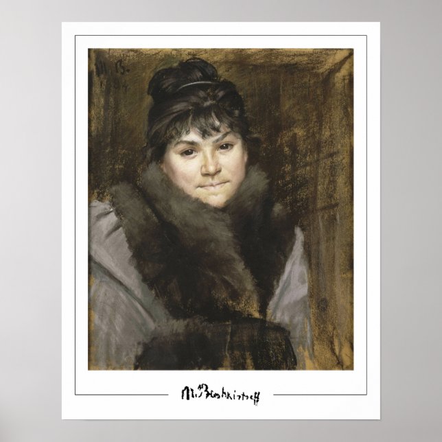 Marie Bashkirtseff Zedign Art Poster nº 8 (Frente)