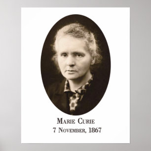 Marie-Curie Art Impressão