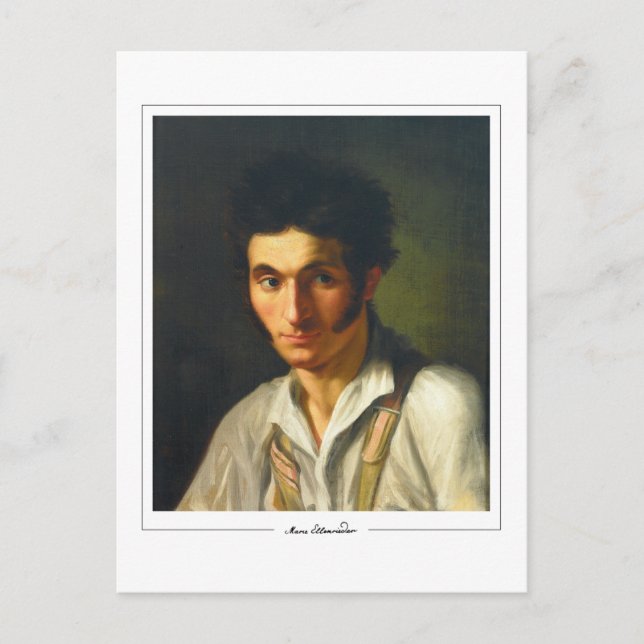 Marie Ellenrieder #11 - Cartão Postal de Arte (Frente)
