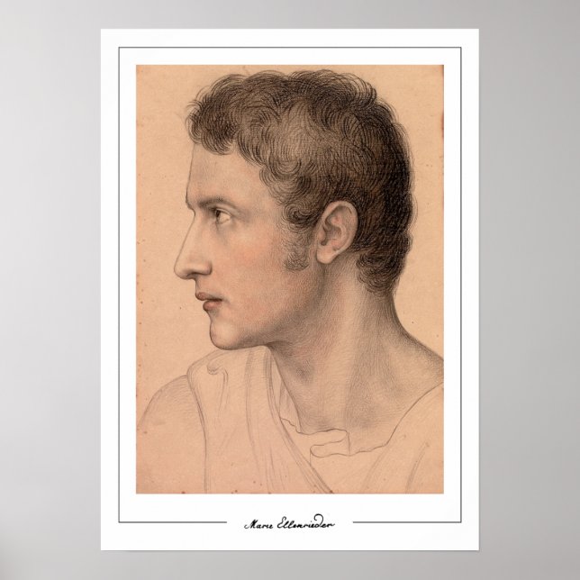 Marie Ellenrieder Zedign Art Poster #3 (Frente)