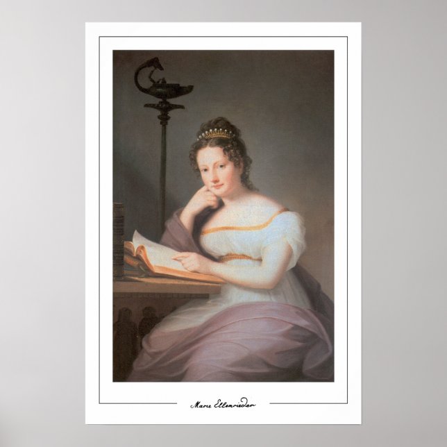 Marie Ellenrieder Zedign Art Poster nº 1 (Frente)