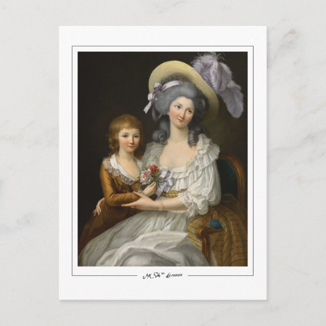 Marie-Victoire Lemoine #2 - Cartão postal de arte  (Frente)