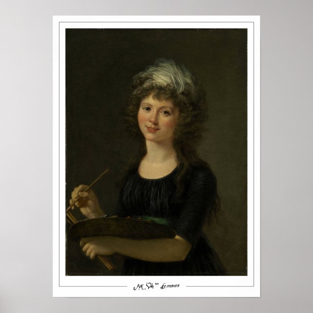 Marie-Victoire Lemoine Zedign Art Poster nº 4 (Frente)