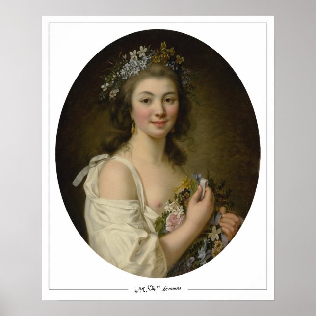 Marie-Victoire Lemoine Zedign Art Poster nº 8 (Frente)