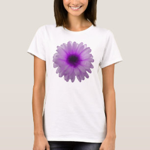 Marigold feminino branco e roxo Camisa