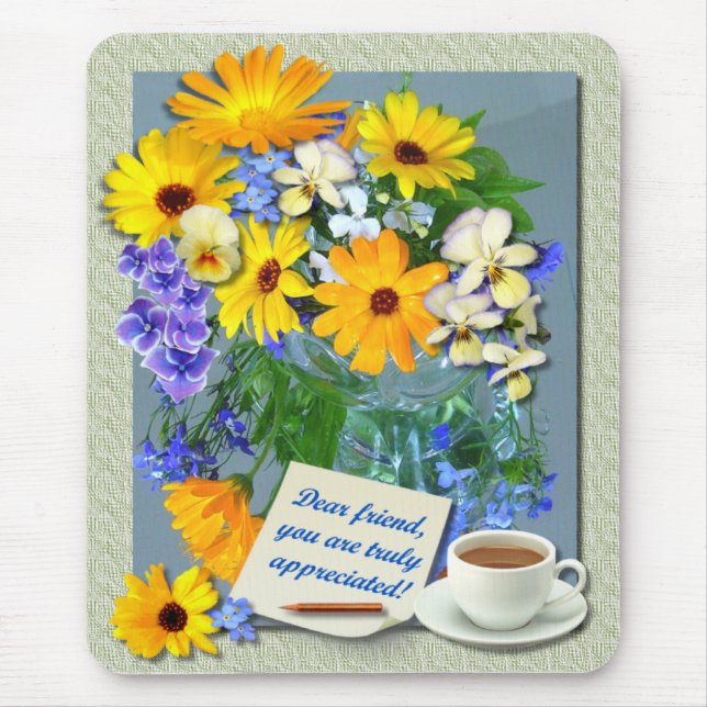 MARIGOLD POSY ~ Mousepad (Frente)