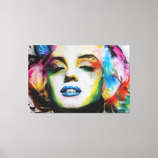 Marilyn Art Premium Canvas (Gloss) (Frente)