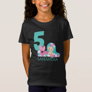 Marina, 5 de aniversário da Sereia - Da Camisa do