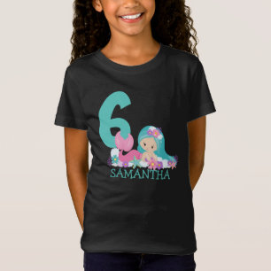 Marina, 6 de aniversário da Sereia - Da Camisa do