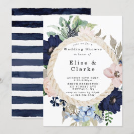 Marina - Convites para Chás de casamento de Blooms