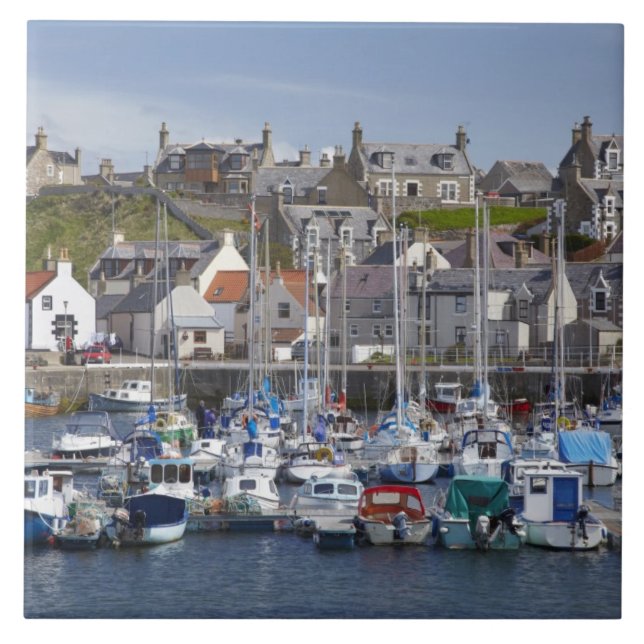 Marina, Findochty, Moray, Escócia, Unido (Frente)