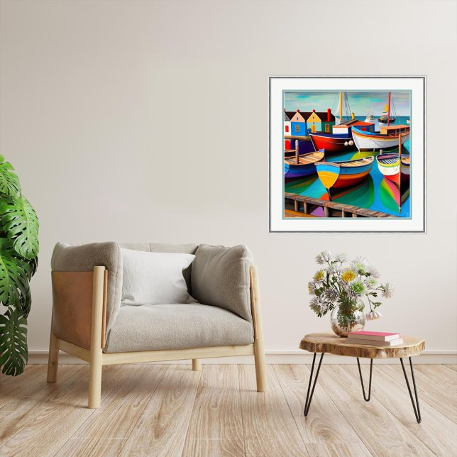 Marina - Impressão de Arte Canvas (Criador carregado)