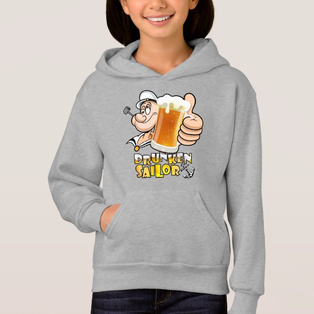 Marinheiro Bêbado | Kids Hoodie (Frente)