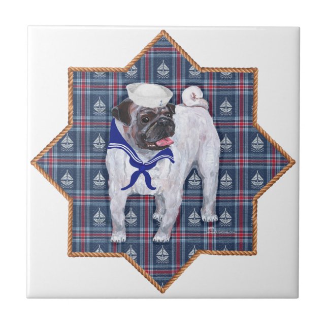 Marinheiro Pug (Frente)