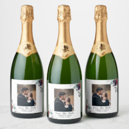 Marinho Azul Borgonha Gótica Foto Floral