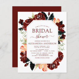 Marinho Azul Chá de panela Floral