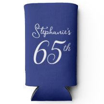 Marinho Azul Cheers até 65 anos Festa de aniversár