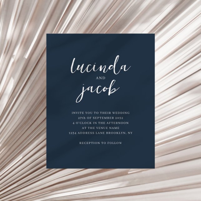 MARINHO Azul de Script Clássico Brutado BUDGET (Criador carregado)