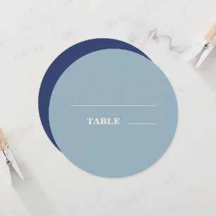 Marinho Azul Dusty de Casamento de Tipografia Negr