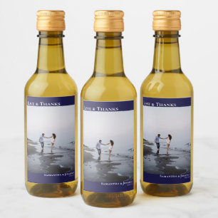 Marinho Azul, Simples Foto Casamento Mini