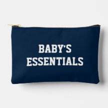 Marinho Blue Baby's Essentials Accessory Bag