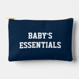 Marinho Blue Baby's Essentials Accessory Bag