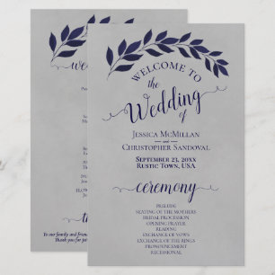 Marinho Blue Leaves no Programa de Casamento de Ci