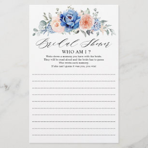 Marinho Blue Slate Dusty Blush Quem Sou Eu Jogo