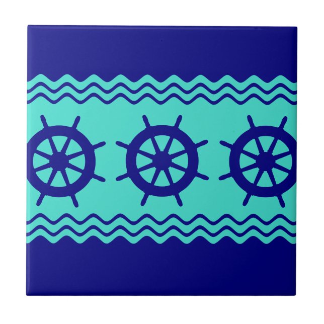 Marinho Blue Turquoise Stripe (Frente)