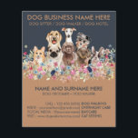 Marinho Brown Dog Sitting Service Flyer<br><div class="desc">Marinho Brown Dog Sitting Service Flyer</div>