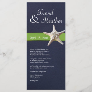 Marinho de Starfish Náutico e Menu Kelly Green