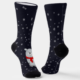 Marinho de Urso Polar Neve no Natal