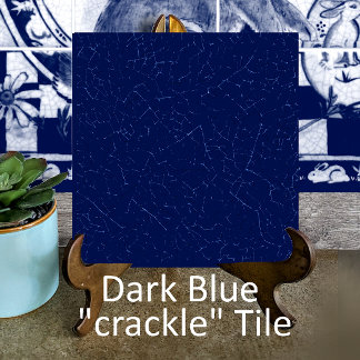 Marinho de vidro azul escuro Cobalt Dedham Delft