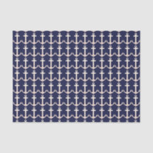 Marinho Dourado Papel para Tecidos Náuticos