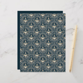 Marinho e Dourada estrela do Maravilha Mandala Art