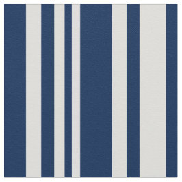Marinho e tecido modernos das listras do branco