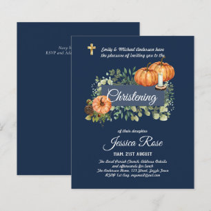 Marinho FALL Christening convida batismo