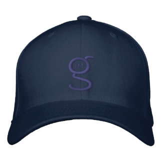 Marinho FlexFit Boné w Logotipo Azul Bordado
