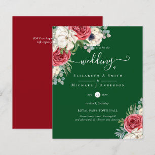 MARINHO Floral Eucalyptus Greenery Casamento