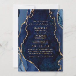 Marinho Marble e Convite para Casamento de Agato D