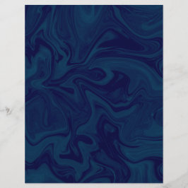 Marinho Marble Watercolor 8,5" X 11"